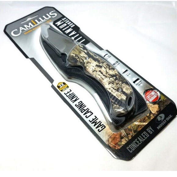 Camillus Game Caping Knife Sheath Camouflage Set of 2 - Picture 3 of 8